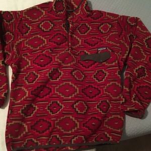 Patagonia synchilla fleece pullover